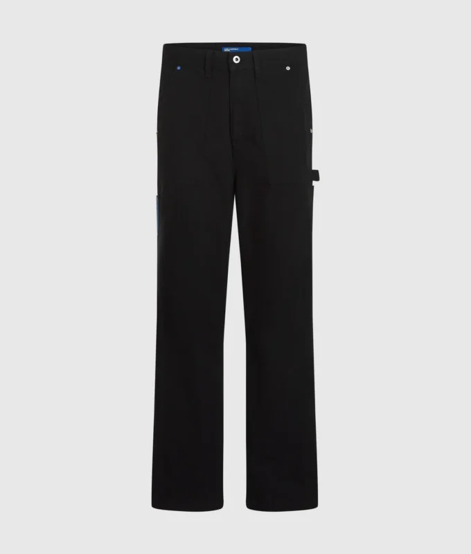 Denim broek met zakken