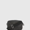 Denim crossbody cameratas