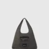 Denim hobo shopper