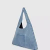 Denim hobo shopper