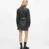 Denim jurk met ceintuur