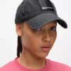 Denim pet met boxlogo