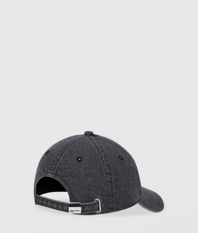 Denim pet met boxlogo