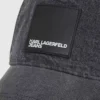 Denim pet met boxlogo
