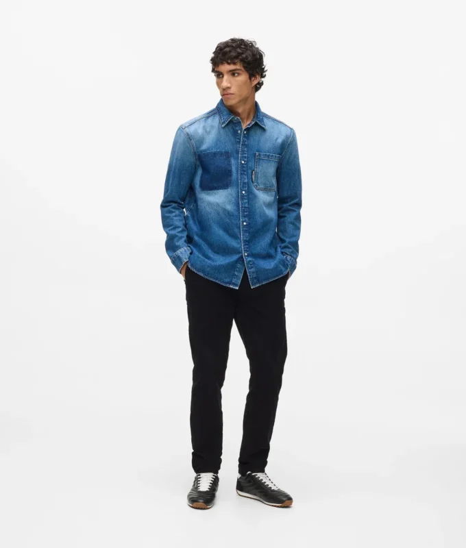Denim shirt