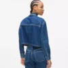 Denim shirt met studs