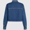 Denim shirt met studs