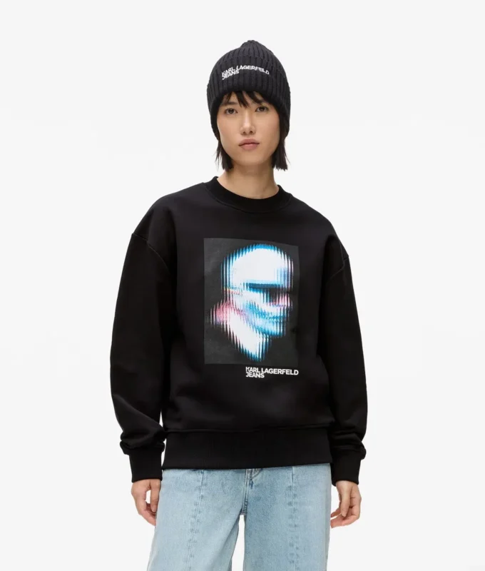 Digitaal Karl-sweatshirt