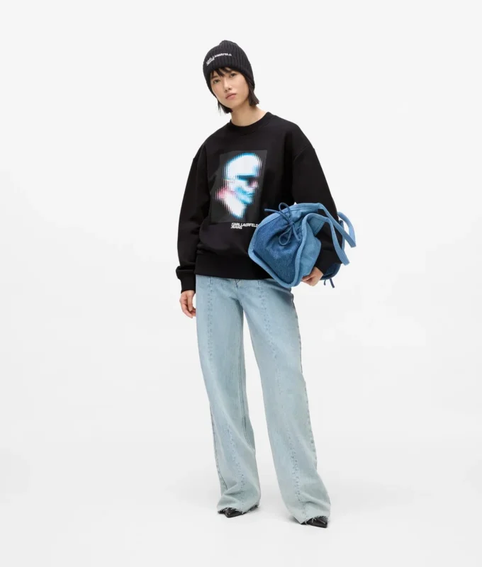 Digitaal Karl-sweatshirt