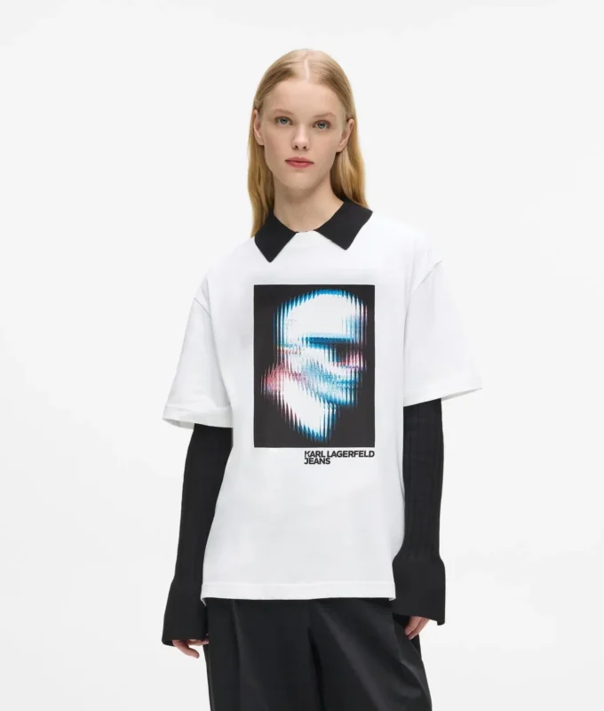 Digitaal Karl T-shirt