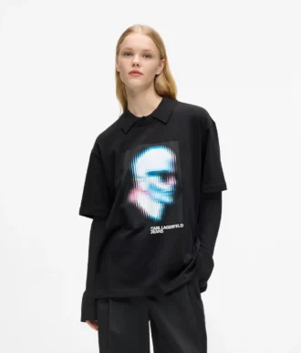 Digitaal Karl T-shirt