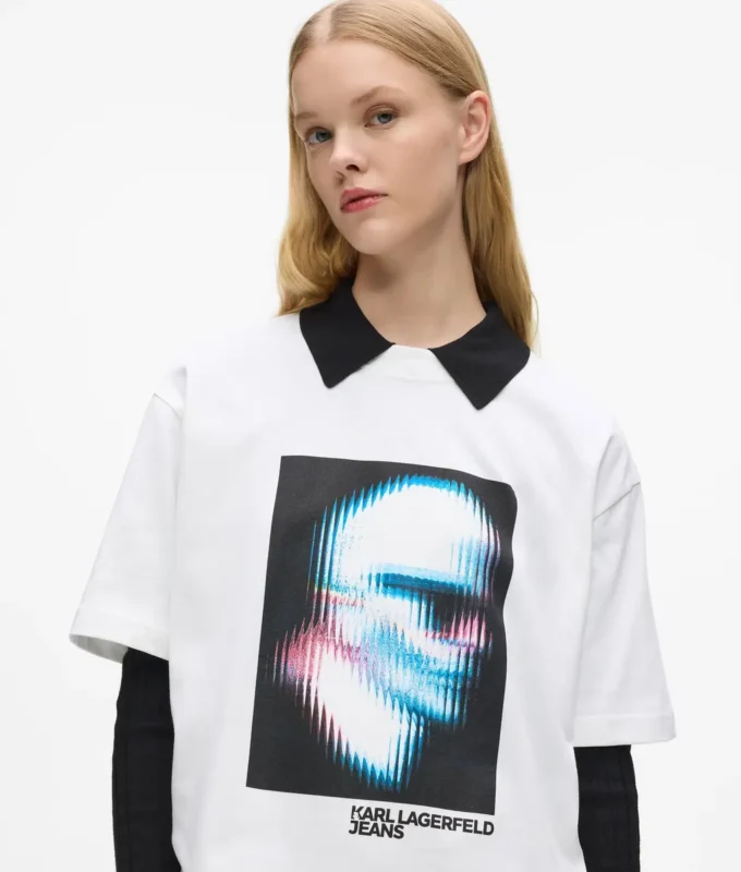 Digitaal Karl T-shirt