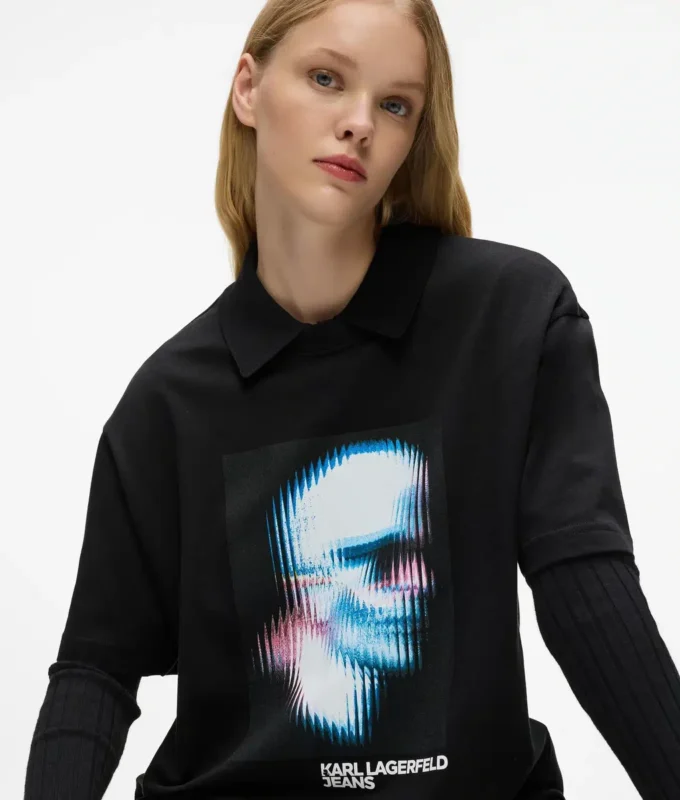 Digitaal Karl T-shirt