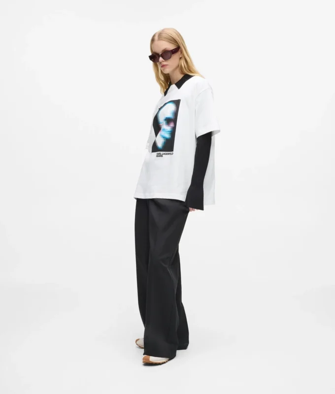 Digitaal Karl T-shirt