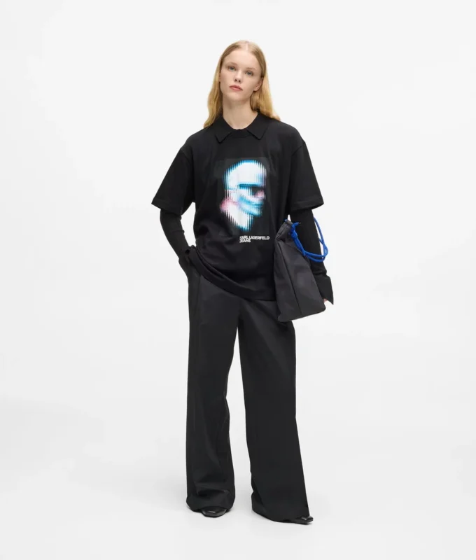 Digitaal Karl T-shirt
