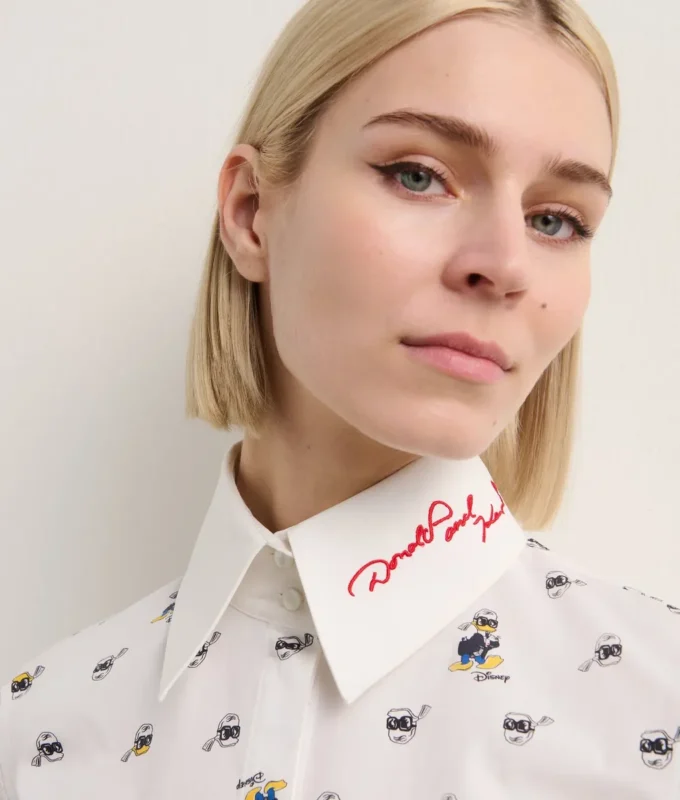 DISNEY X KL BLOUSE MET ALL-OVER PRINT