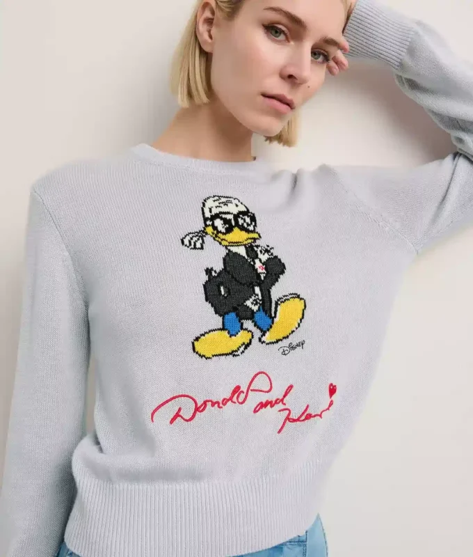 DISNEY X KL GEBREID SWEATSHIRT