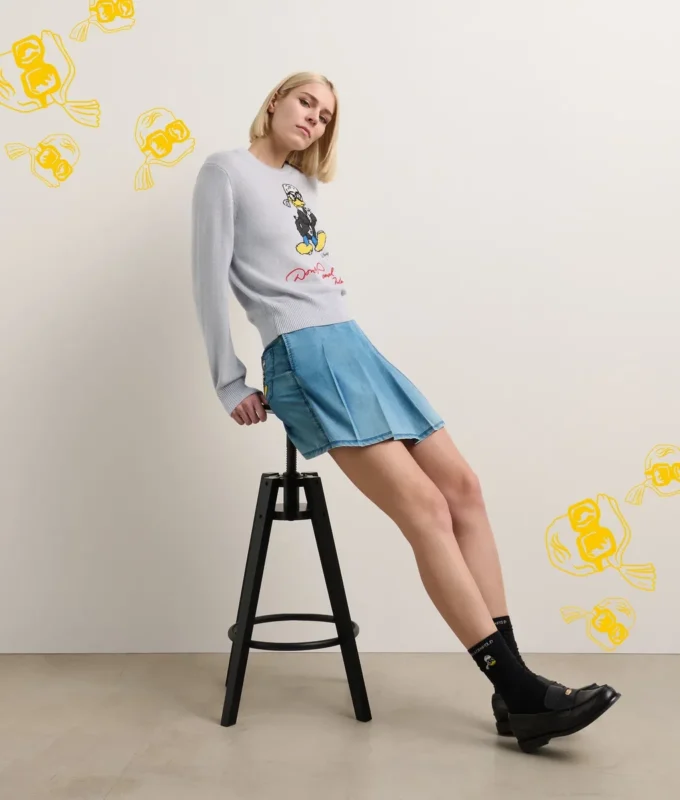 DISNEY X KL GEBREID SWEATSHIRT