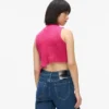 Distressed gebreide top