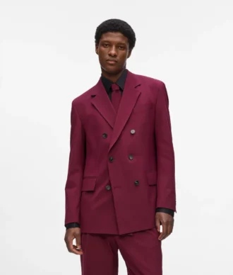 Double-breasted blazer