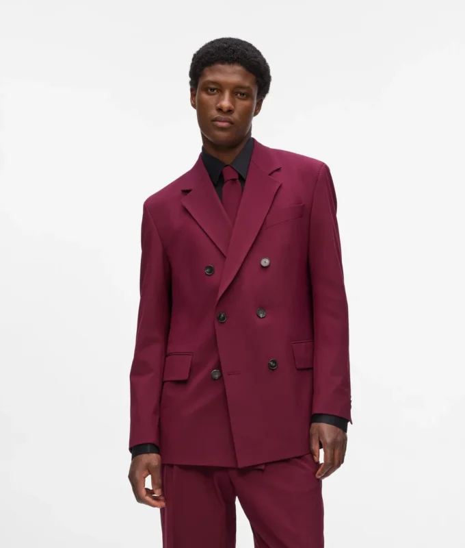 Double-breasted blazer