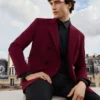 Double-breasted blazer
