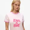 Exclusief ‘Karl is hot’-T-shirt