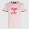 Exclusief ‘Karl is hot’-T-shirt