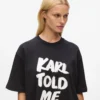 Exclusief ‘Karl told me’ relaxed T-shirt