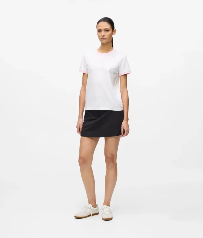 Exclusief T-shirt met strasslogo