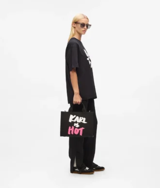 Exclusieve ‘Karl is hot’ medium draagtas