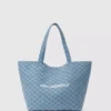 Exclusieve Monogram denim shopper