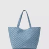 Exclusieve Monogram denim shopper