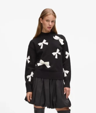Exclusieve trui met strik