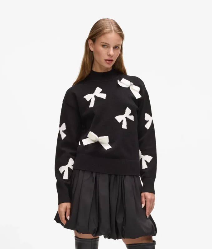 Exclusieve trui met strik