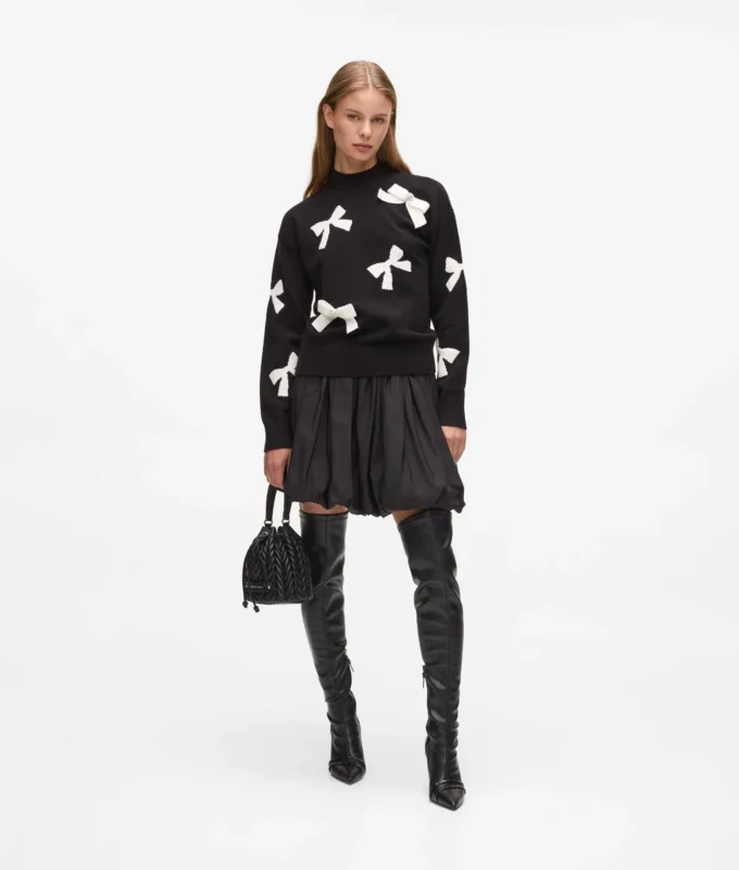 Exclusieve trui met strik