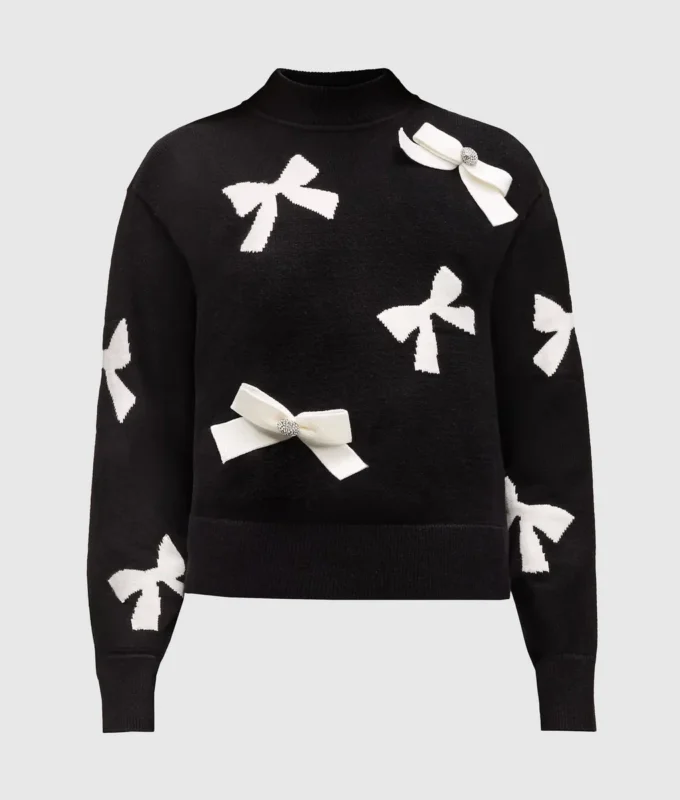 Exclusieve trui met strik