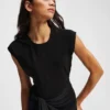 FABRIC MIX DRESS