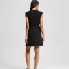 FABRIC MIX DRESS