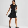 FABRIC MIX DRESS