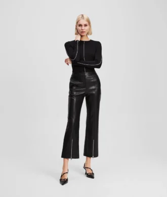 FAUX-LEER BROEK