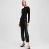 FAUX-LEER BROEK
