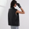 FAUX-LEER GILET