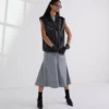 FAUX-LEER GILET