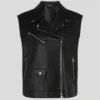 FAUX-LEER GILET