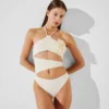 FLOWER HALTER-NECK BADPAK