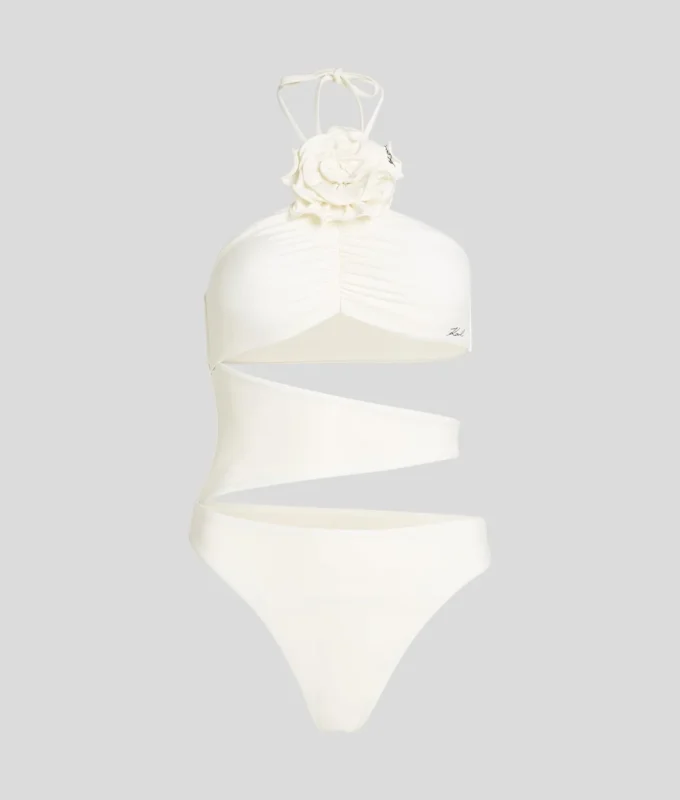 FLOWER HALTER-NECK BADPAK