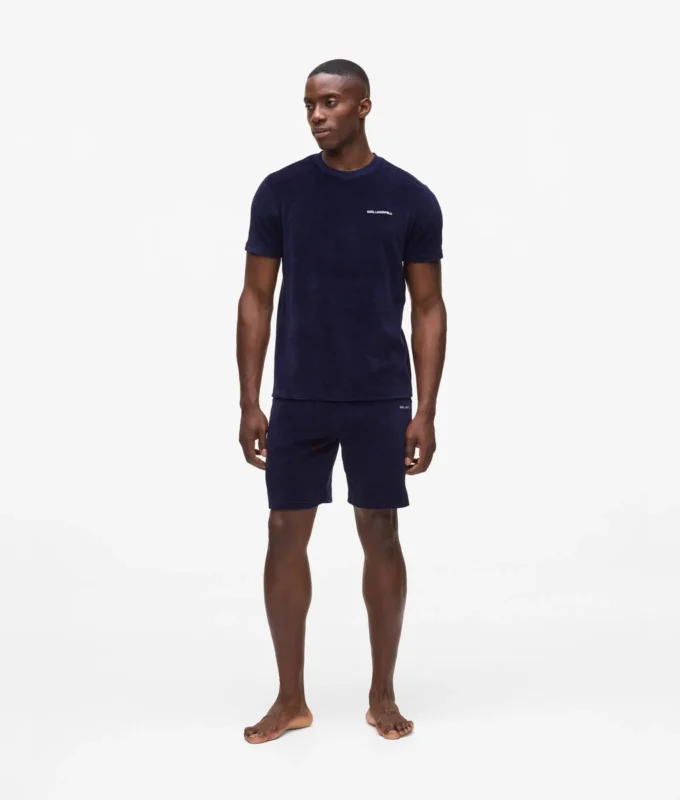 Fluwelen pyjama-T-shirt
