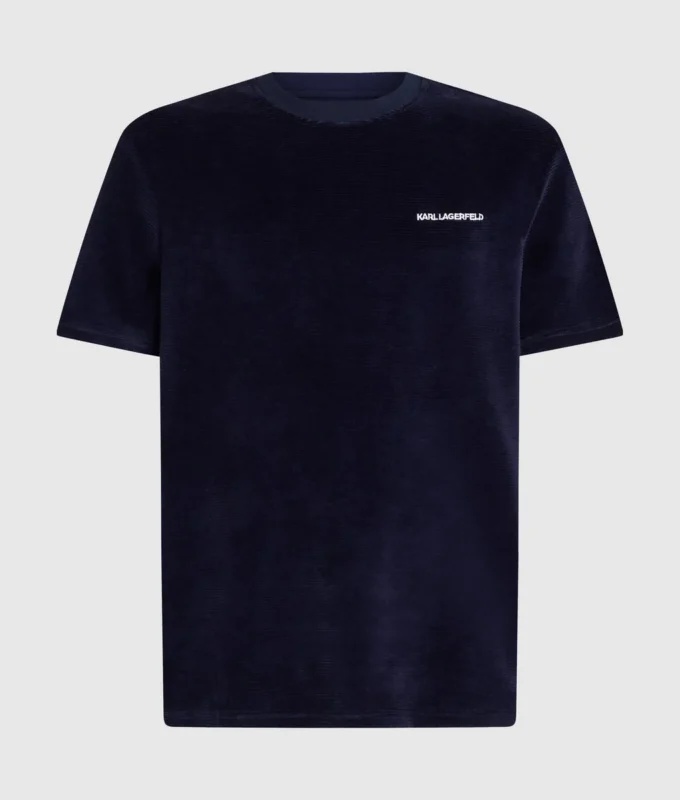 Fluwelen pyjama-T-shirt