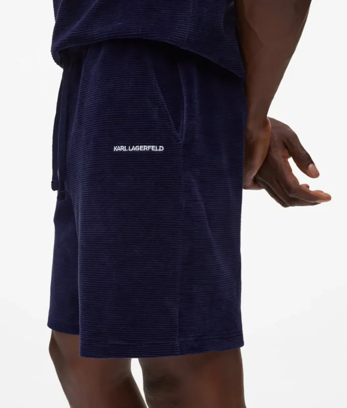 Fluwelen pyjamashort